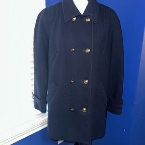 Mackintosh 100% Wool Peacoat